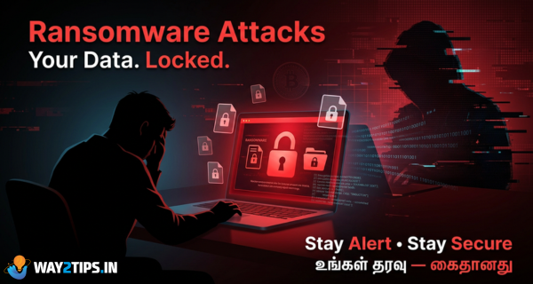 Ransomware Attacks – எச்சரிக்கை