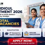 DHS Dindigul Recruitment 2026