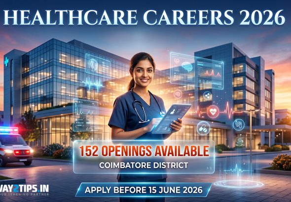 Coimbatore District Health Society Recruitment 2026 – Apply for 152 NHM Vacancies