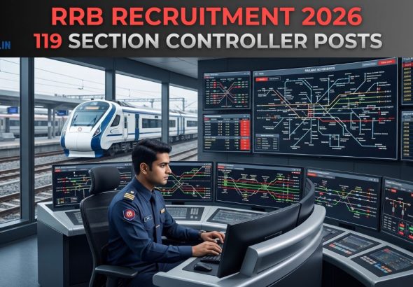 RRB Recruitment 2026: 119 Section Controller Posts – Short Notice Released