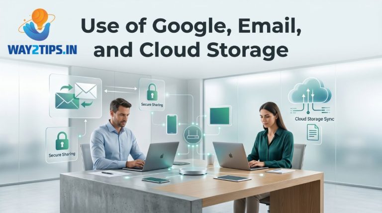 Use of Google, Email, and Cloud Storage