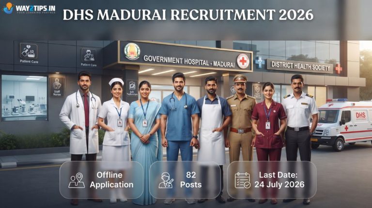 DHS Madurai Recruitment 2026