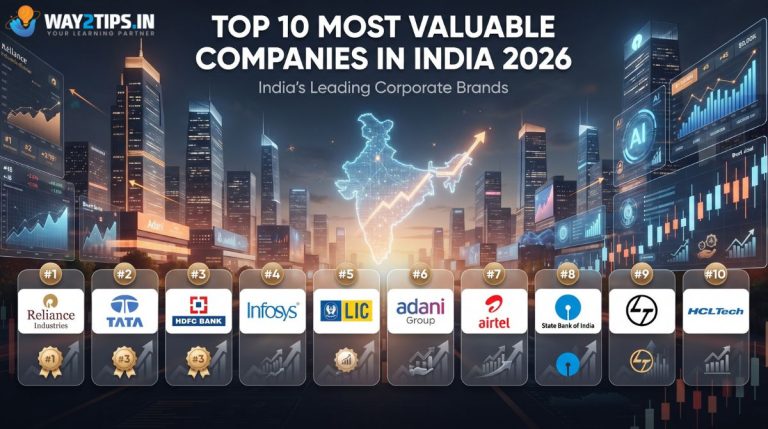 Top 10 Most Valuable Companies in india