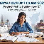 TNPSC Group 1 Exam 2026 Postponed