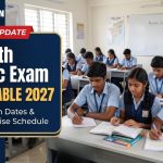 Tamil Nadu 10th Public Exam Time Table 2027
